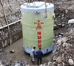 明珠泵業一體化預制泵站雨污水提升智能泵站